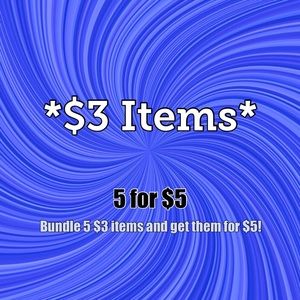 DEAL: 5 for $5!